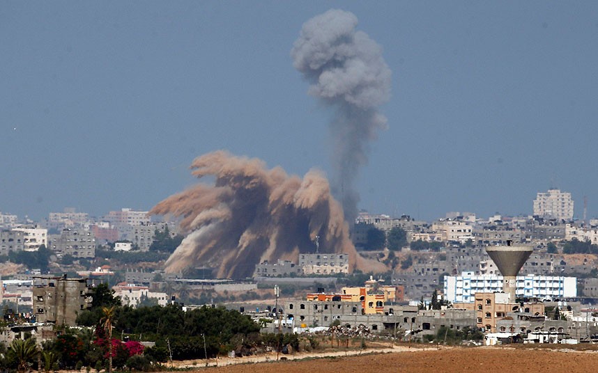 Israel warplanes bombs Gaza as rocket fire intensifies - Tatahfonewsarena
